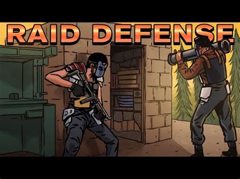 Defending Online Raids SOLO RUST YouTube