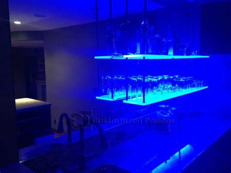 Suspended LED Shelves Home Bar Ideas Products Ideas