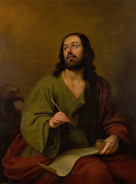 Saint John Evangelist By Antonio Mar A Esquivel Artvee