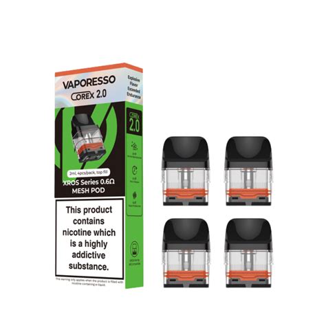 Vaporesso Xros Corex 20 Mesh Pods Vapour Station
