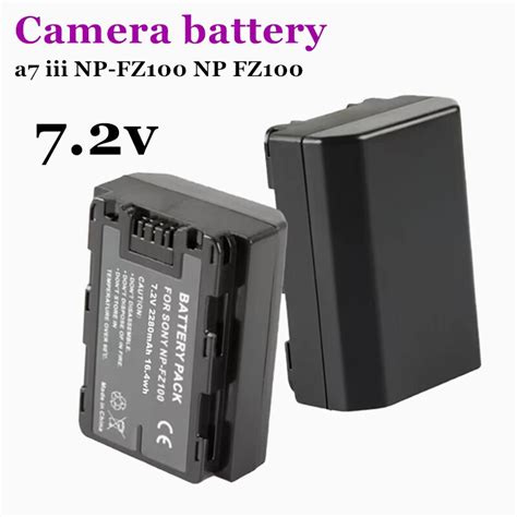 Digital Battery Mah Np Fz Np Fz Camera Battery Npfz Z