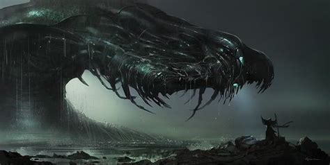 Scp 169 Sea Monster Art Sea Monsters Ocean Monsters