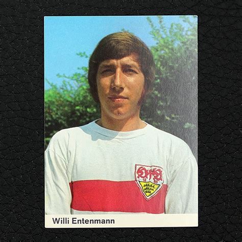 Willi Entenmann Bergmann Sticker Nr 197 König Fußball 1972 73