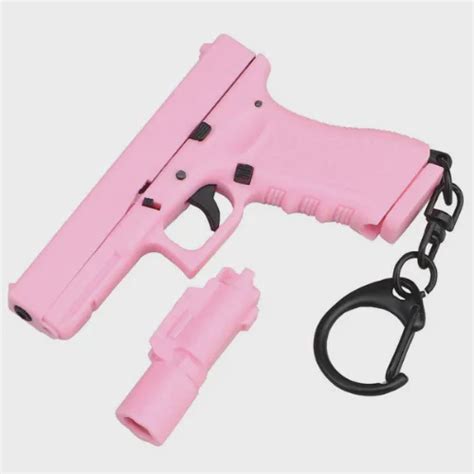 Mini Chaveiro Tático Glock G17 Escala 1 4 Saca Carregador em Promoção