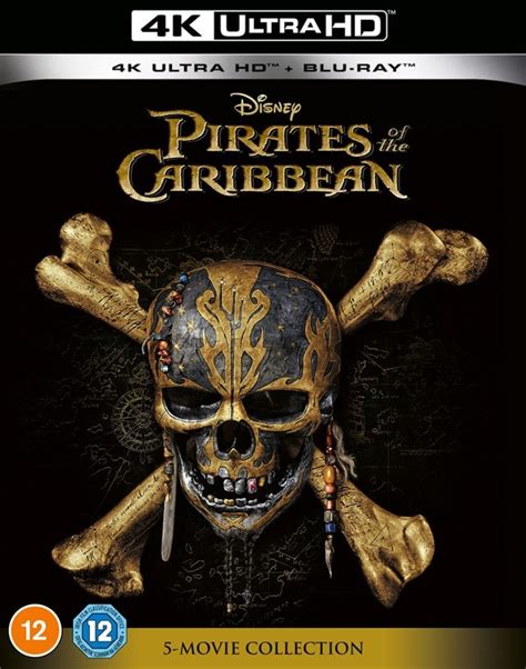 Pirates Of The Caribbean Movie Collection K Ultra Hd Blu Ray