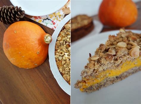 Kürbiskuchen Mit Nussstreusel Saftig Und Knusprig Ekulele