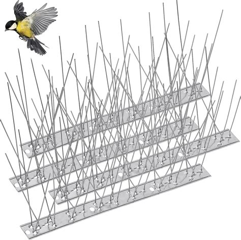 3 3M Bird Spikes For Pigeons 10 Pack Anti Pigeon Bird Spikes Stainless