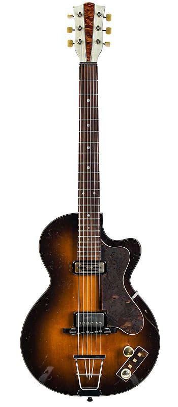 Hofner Club 40 Sunburst 1963 Reverb