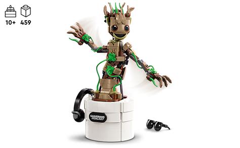 Lego Marvel Dancing Groot Guardians Of The Galaxy Toy Buildable