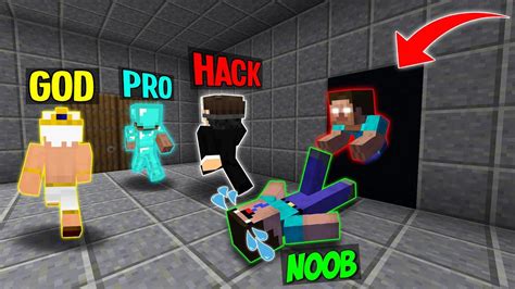 Try To Run The House Challenge Noob Vs Pro Vs Hacker Vs God In