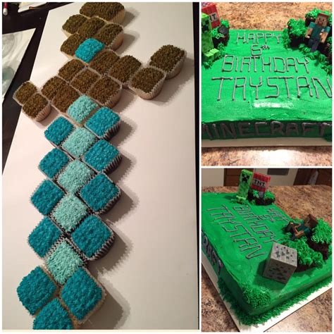 Minecraft Sword Cake Ideas