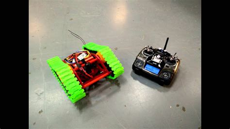 Rc Tracked Vehicle 3d Printed From Cad To Test Drive Youtube