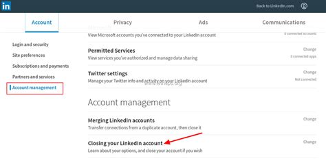 How To Permanently Delete LinkedIn Account WinTips Org