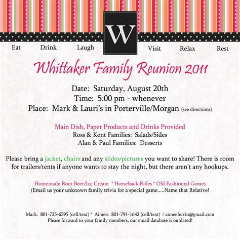 Whittaker Family Reunion