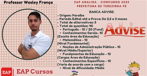 Eap Cursos Estudar At Passar Eap Analisa Confira A An Lise Das