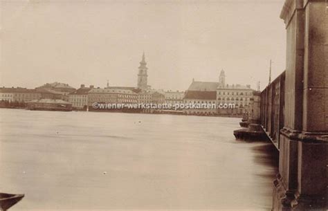 Fotokarte Linz Hochwasser Wiener Werkst Tte Postkarten