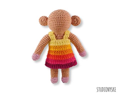 Crochet Toy Doll Amigurumi Monkey Pattern FAMILY Stuffed - Etsy