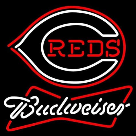 Custom Budweiser Cincinnati Reds Mlb Beer Sign Neon Sign Usa Custom