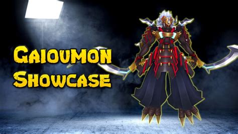 Gaioumon Showcase Digimon Masters Online Youtube