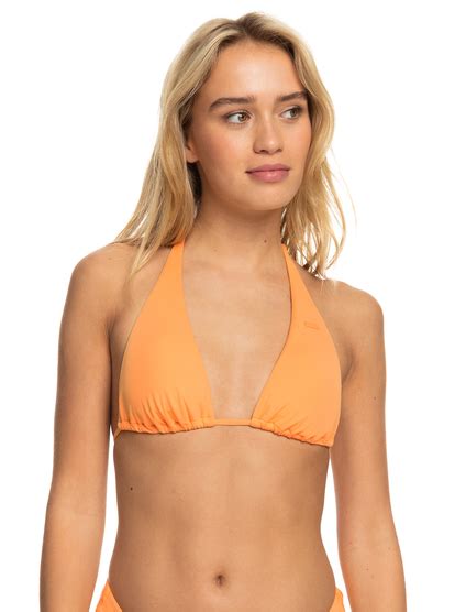 Beach Classics Tiki Tri Bikini Top For Women Roxy