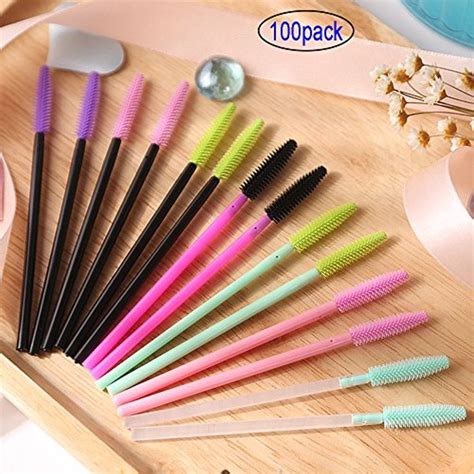 Adecco Llc Styles Disposable Silicone Eyelashes Makeup Brushes