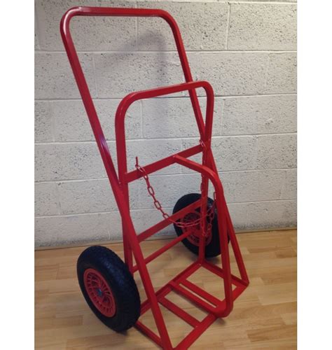 Twin Oxygen Acetylene X Cylinders By Reflex Trolleys