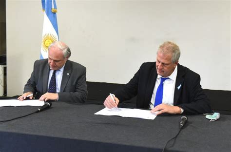 Noticia Se Firmaron Convenios Con La Naci N Para Infraestructura