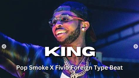 FREE Pop Smoke X Fivio Foreign Type Beat 2024 KING YouTube