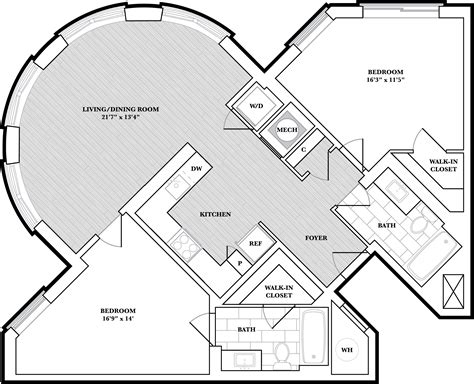 Floor Plans | Washington DC Apartments | Cathedral Commons