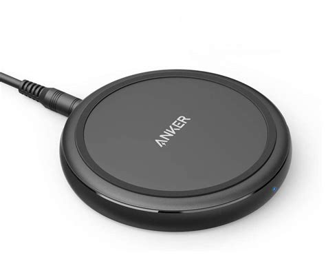 Anker Powerwave Ii W Qi Wireless Charger Pad Uk Black Officeworks