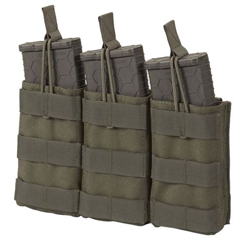 Single Double Triple Open Top Pouch For AK47 AR 15 Pmags Magazine Fits