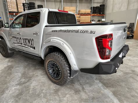 Rear Bumper And Tow Bar Nissan Navara NP300 MY15 On Recurve