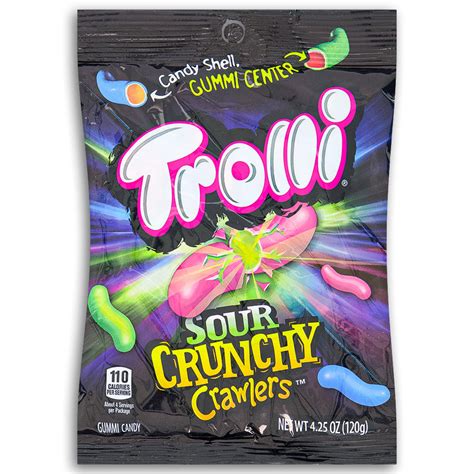 Trolli Sour Crunchy Crawlers Candy Funhouse