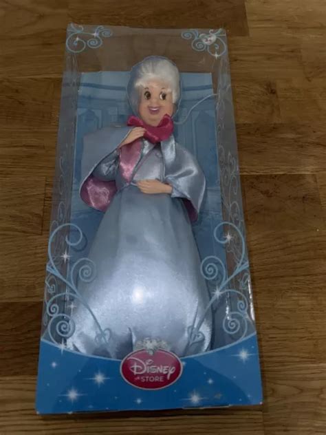 Disney Original Fairy Godmother Doll Rare With Box Eur 4077