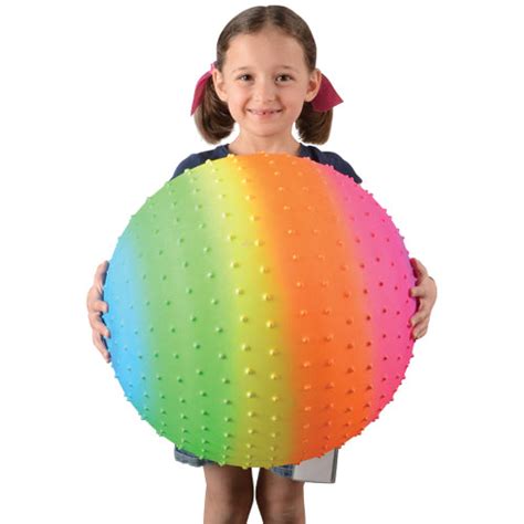 Rainbow Knobby Ball 18 Inch Toy Party Themesrainbow Themeshop By Party