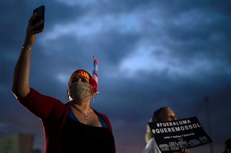 Continúan Los Apagones En Puerto Rico En Medio De Protesta Convocada Por Alcaldes Contra Luma