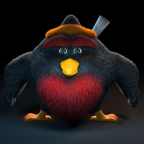 Angry Bird 3d Model Cgtrader