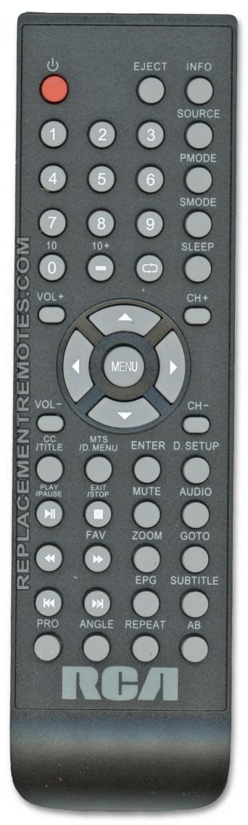 Buy Rca Plcdv100 Tv Dvd Combo Remote Control