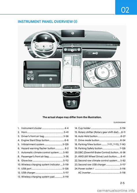 Air Bag Genesis Gv80 2021 Owner S Manual 632 Pages