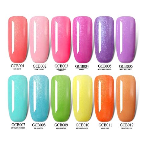 198 Colors 15mL Glitter UV Gel Nail Polish Set Nude Gellac Semi Permanent Hybrid UV Nail