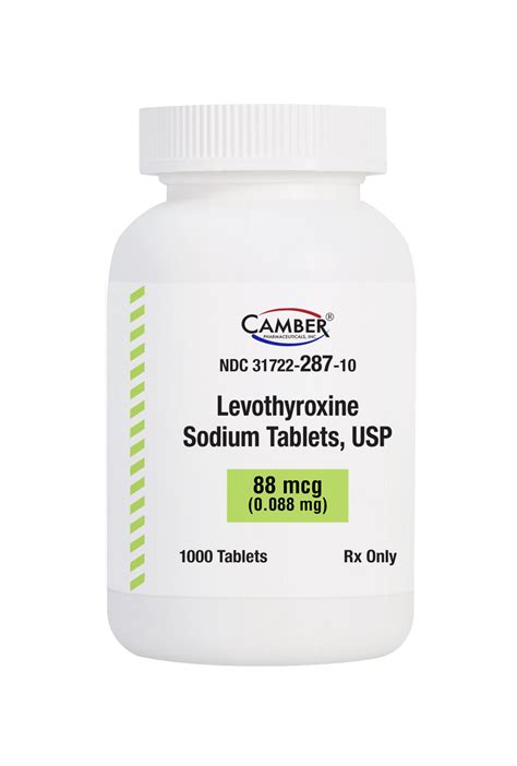 Levothyroxine Sodium Camber Pharmaceuticals