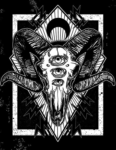 Ram Skull Monochrome Art Print by Retkikosmos - X-Small | Monochrome ...