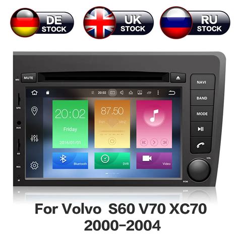 Zwnav Android Car Dvd Player Head Unit For Volvo S V Xc