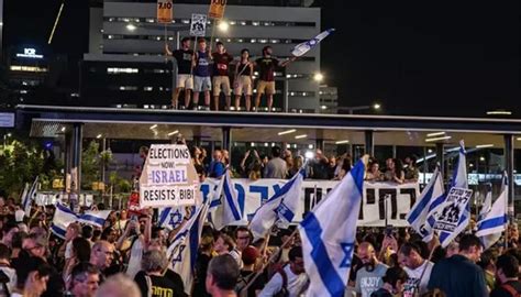 Israel Decenas De Miles Vuelven A Tomar Las Calles En Protesta Contra