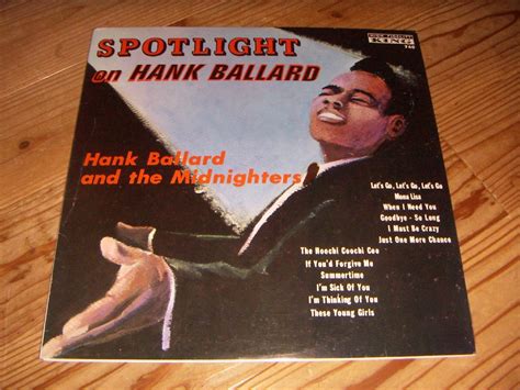 Yahooオークション Lp Spotlight On Hank Ballard ハンク・バラード