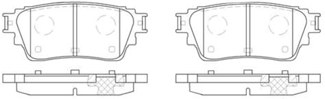 BRAKE PADS SB BP22015