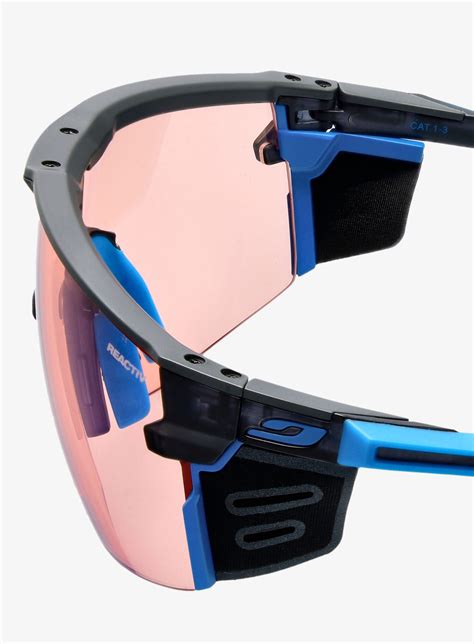 Okulary Julbo Ultimate Cover Reactiv Hc Dark Grey Blue