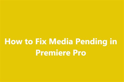 Fix The Importer Reported A Generic Error In Adobe Premiere Pro