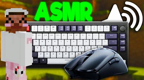 Custom Keyboard Mouse Sounds Cubecraft Eggwars Asmr Youtube