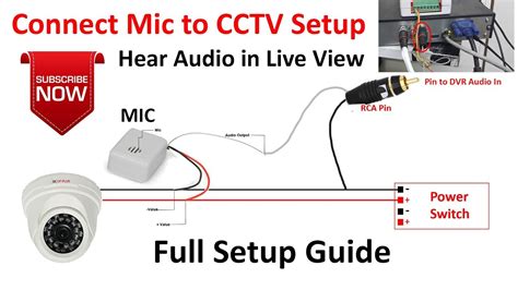 Cctv Microphone Wiring Diagram